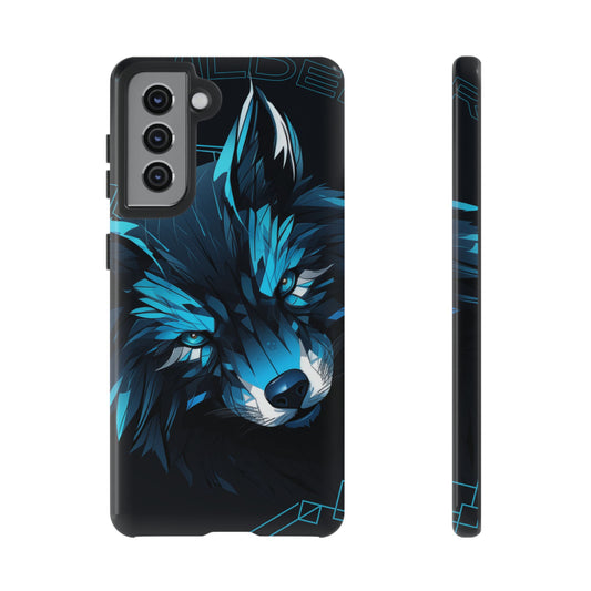 Bold Wolf Phone Case, Tough Cases for Animal Lovers, Unique Gift, Cool Accessories, Smartphone Protection