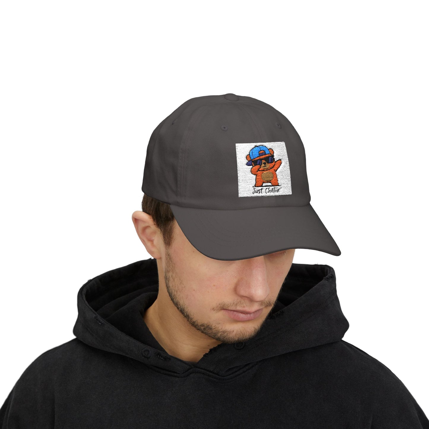 Adorable Bear Dad Cap - Just Chillin' Hat, Fun Gift for Dads, Casual Summer Accessory, Perfect for Birthdays, Father's Day, Outdoor [...]