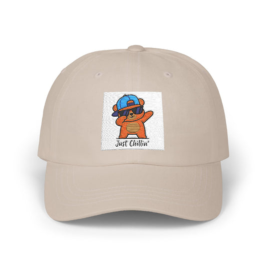 Adorable Bear Dad Cap - Just Chillin' Hat, Fun Gift for Dads, Casual Summer Accessory, Perfect for Birthdays, Father's Day, Outdoor [...]