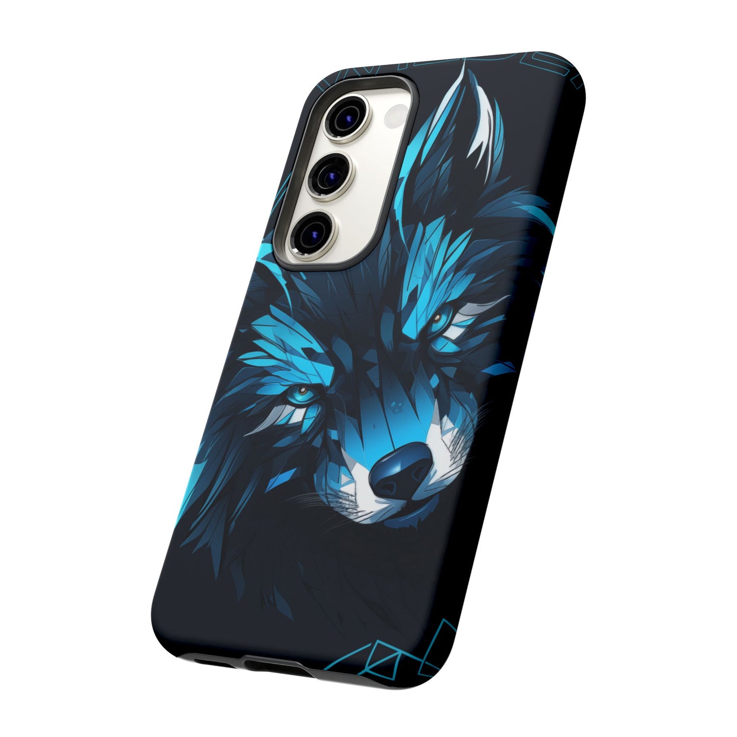 Bold Wolf Phone Case, Tough Cases for Animal Lovers, Unique Gift, Cool Accessories, Smartphone Protection