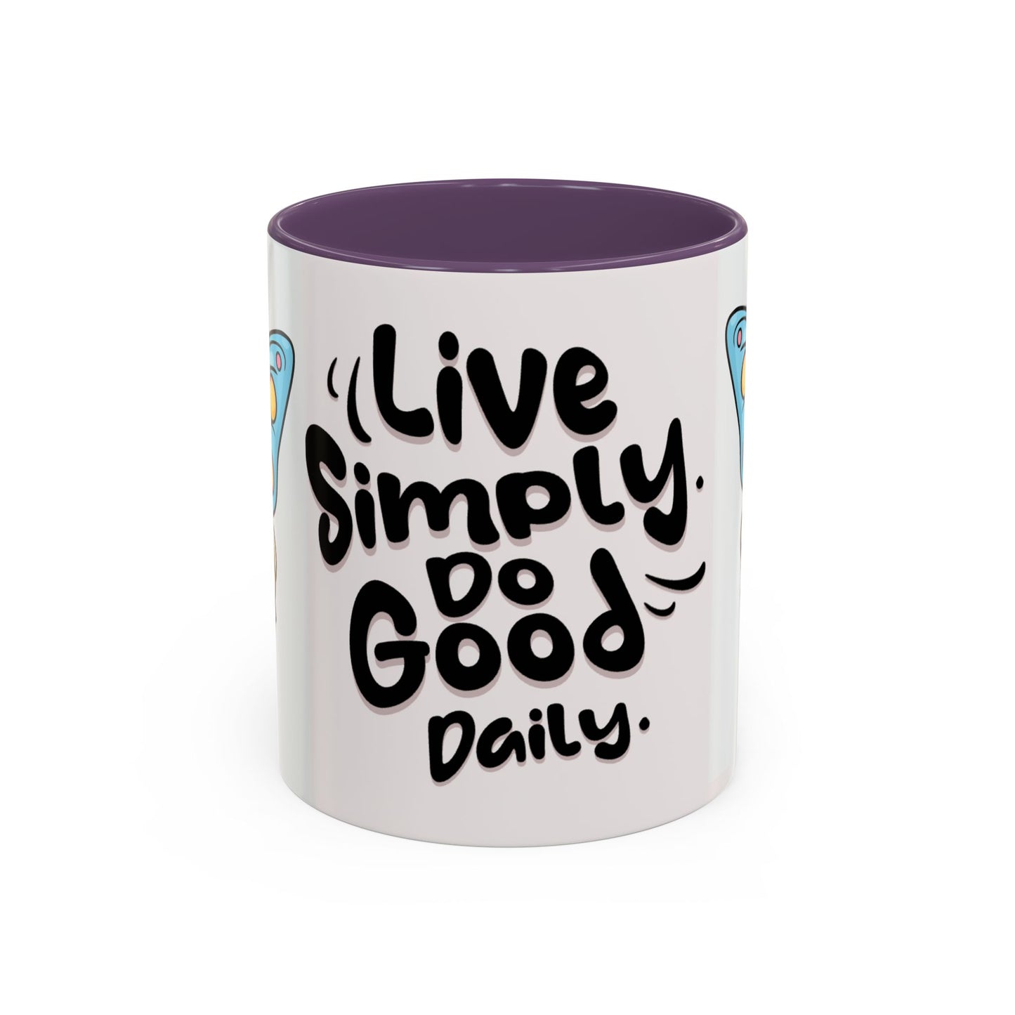 Live Simply Butterfly Mug, Positive Affirmation Coffee Cup, Inspirational Gift for Her, Motivational Drinkware, Birthday, Housewarming