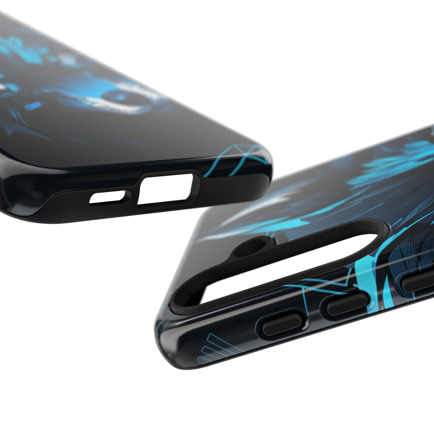 Bold Wolf Phone Case, Tough Cases for Animal Lovers, Unique Gift, Cool Accessories, Smartphone Protection