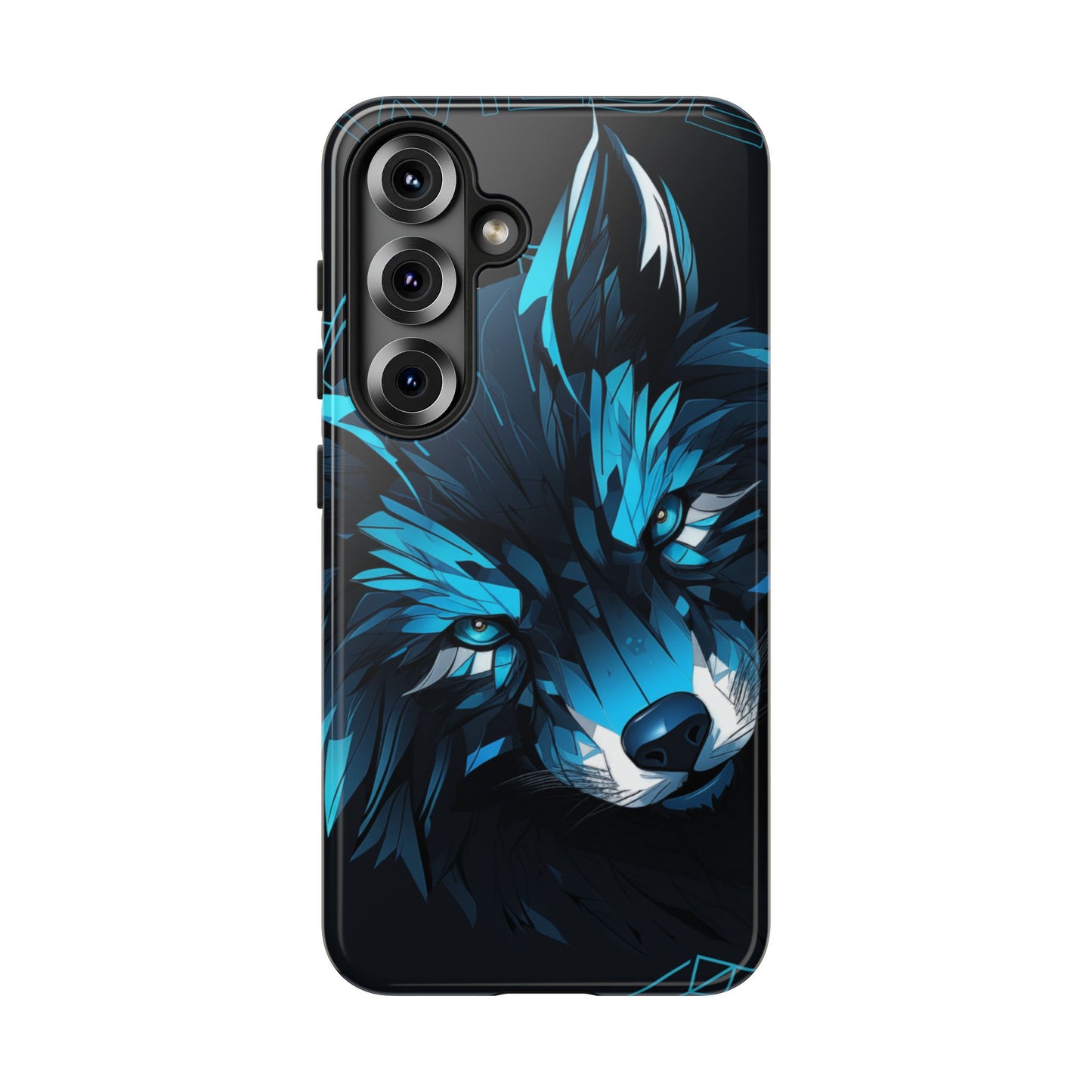 Bold Wolf Phone Case, Tough Cases for Animal Lovers, Unique Gift, Cool Accessories, Smartphone Protection