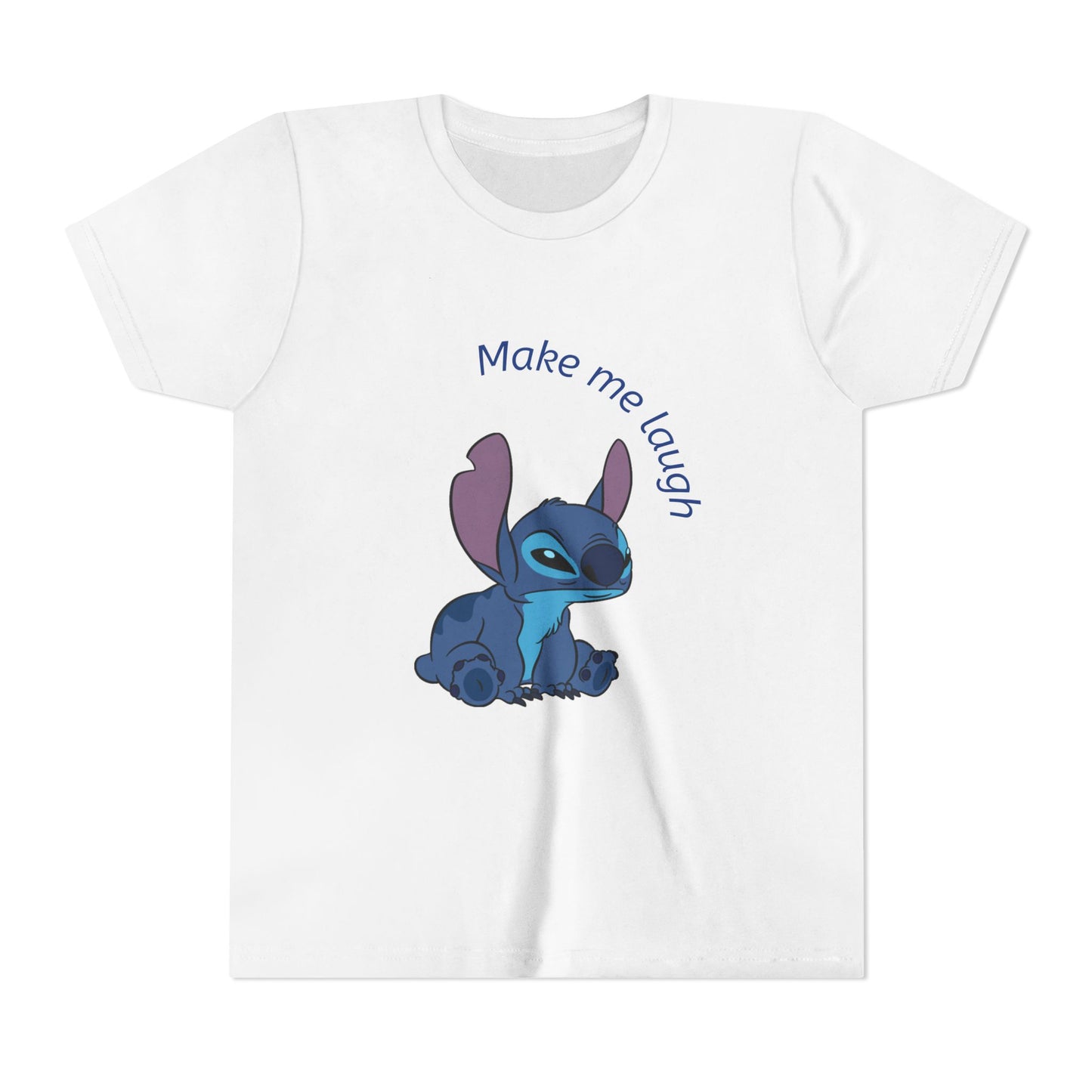 Youth Graphic Tee - Make Me Laugh, Cute Kids Shirt, Gift for Children, Fun Outfits, Birthday Shirt, Playful T-Shirt