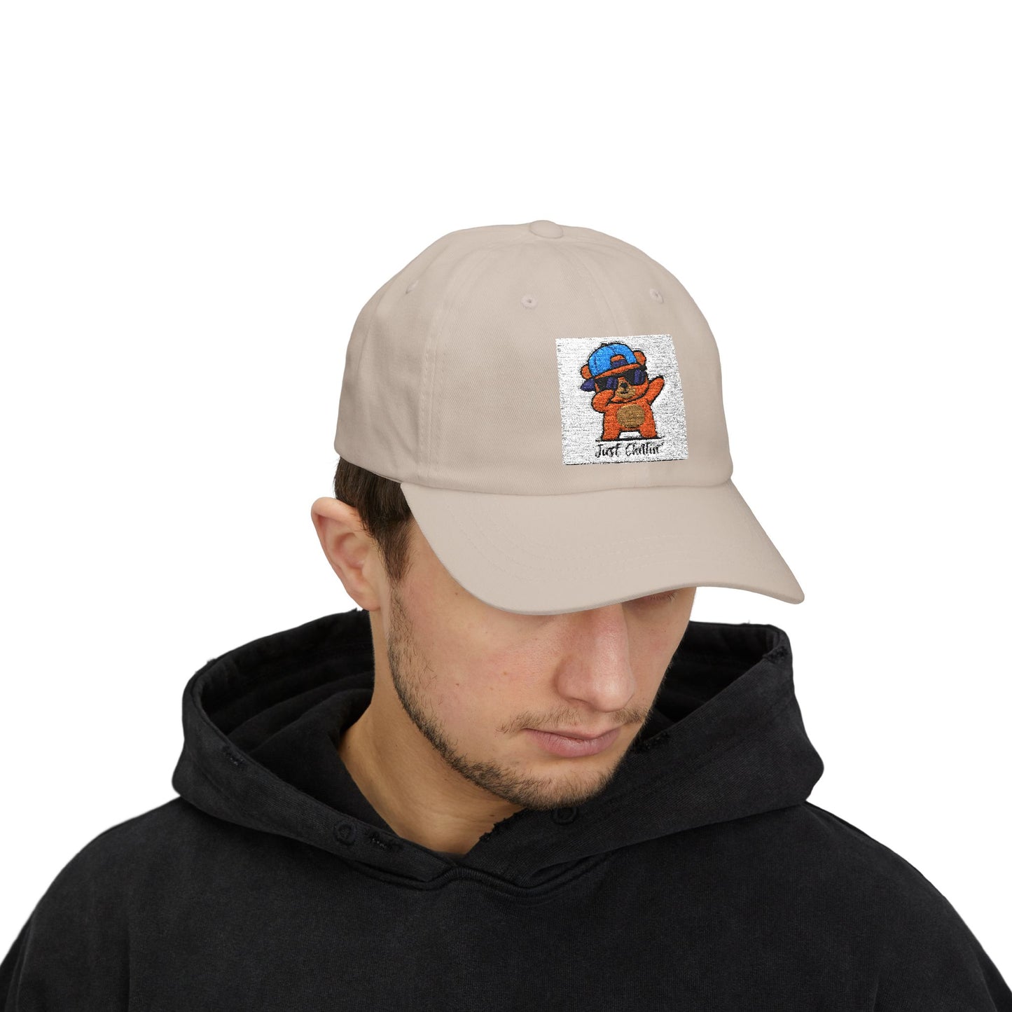 Adorable Bear Dad Cap - Just Chillin' Hat, Fun Gift for Dads, Casual Summer Accessory, Perfect for Birthdays, Father's Day, Outdoor [...]