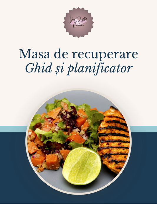 Libro in lingua rumena - Ghid, planificare si mancare sanatoasa