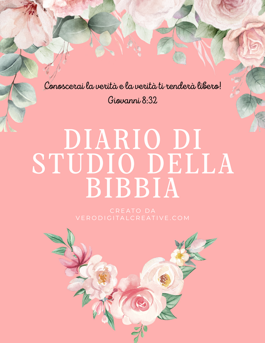 Ebook -Diario dello studio biblico stampabile