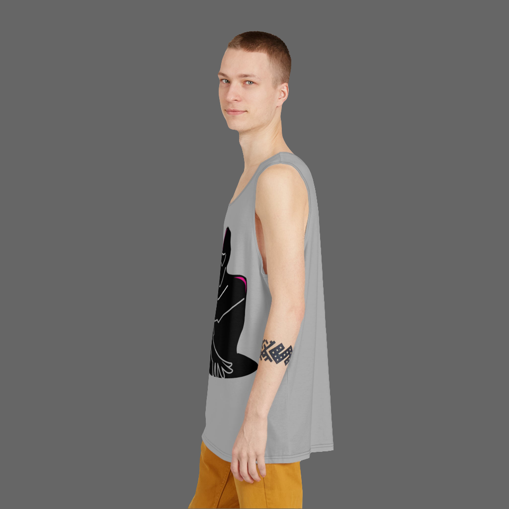 Stylish DJ Graphic Tank Top for Music Lovers, Perfect for Summer, Festivals, Beach Days, and Music Events, Gift Idea